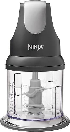Ninja - Express Chop 3-Cup Food Processor - Gray